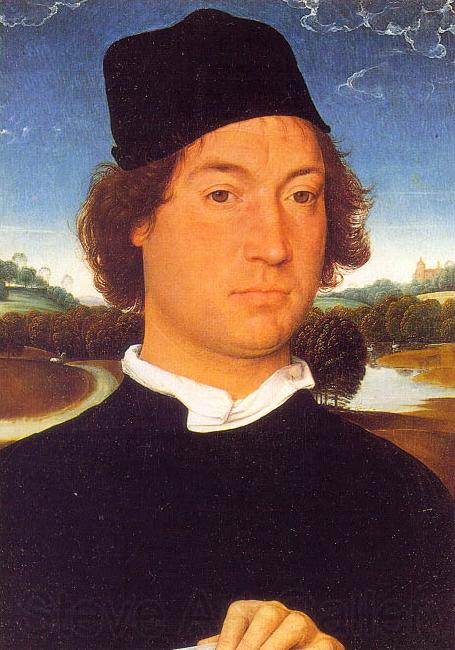 Hans Memling Portrait of an Unknown Man Germany oil painting art